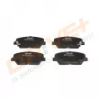 Jeu de 4 plaquettes de frein avant Dr!ve+ DP1010.10.0193 - Visuel 1