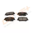 Jeu de 4 plaquettes de frein avant Dr!ve+ DP1010.10.0193 - Visuel 2