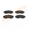 Jeu de 4 plaquettes de frein avant Dr!ve+ DP1010.10.0223 - Visuel 1