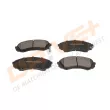 Jeu de 4 plaquettes de frein avant Dr!ve+ DP1010.10.0223 - Visuel 2