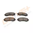 Jeu de 4 plaquettes de frein avant Dr!ve+ DP1010.10.0223 - Visuel 3