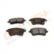 Jeu de 4 plaquettes de frein avant Dr!ve+ DP1010.10.0246 - Visuel 2