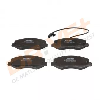 Jeu de 4 plaquettes de frein arrière Dr!ve+ DP1010.10.0324