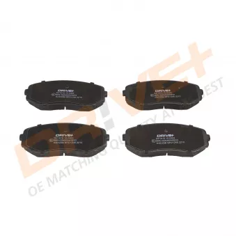 Jeu de 4 plaquettes de frein avant Dr!ve+ DP1010.10.0353