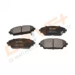 Jeu de 4 plaquettes de frein avant Dr!ve+ DP1010.10.0712 - Visuel 2