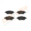 Jeu de 4 plaquettes de frein avant Dr!ve+ DP1010.10.0896 - Visuel 1