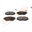 Jeu de 4 plaquettes de frein avant Dr!ve+ DP1010.10.0977 - Visuel 2