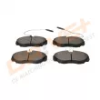 Jeu de 4 plaquettes de frein avant Dr!ve+ DP1010.10.0977 - Visuel 3