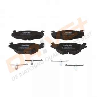 Jeu de 4 plaquettes de frein avant Dr!ve+ DP1010.10.0986