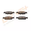 Jeu de 4 plaquettes de frein avant Dr!ve+ DP1010.10.1064 - Visuel 3
