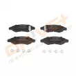 Jeu de 4 plaquettes de frein avant Dr!ve+ DP1010.10.1079 - Visuel 1