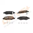 Jeu de 4 plaquettes de frein avant Dr!ve+ DP1010.10.1079 - Visuel 2