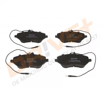 Jeu de 4 plaquettes de frein avant Dr!ve+ DP1010.10.1081