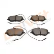 Jeu de 4 plaquettes de frein avant Dr!ve+ DP1010.10.1081 - Visuel 3
