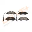Jeu de 4 plaquettes de frein avant Dr!ve+ DP1010.10.1084 - Visuel 2