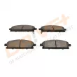 Jeu de 4 plaquettes de frein avant Dr!ve+ DP1010.10.1093 - Visuel 3