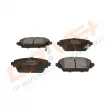 Jeu de 4 plaquettes de frein avant Dr!ve+ DP1010.10.1119 - Visuel 2