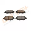 Jeu de 4 plaquettes de frein avant Dr!ve+ DP1010.10.1119 - Visuel 3