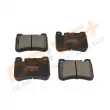 Jeu de 4 plaquettes de frein avant Dr!ve+ DP1010.10.1152 - Visuel 2