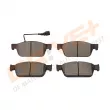 Jeu de 4 plaquettes de frein avant Dr!ve+ DP1010.10.1154 - Visuel 3