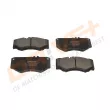 Jeu de 4 plaquettes de frein avant Dr!ve+ DP1010.10.1167 - Visuel 2