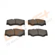 Jeu de 4 plaquettes de frein avant Dr!ve+ DP1010.10.1167 - Visuel 3