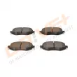 Jeu de 4 plaquettes de frein avant Dr!ve+ DP1010.10.1233 - Visuel 3