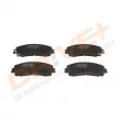 Jeu de 4 plaquettes de frein avant Dr!ve+ DP1010.10.1256 - Visuel 1