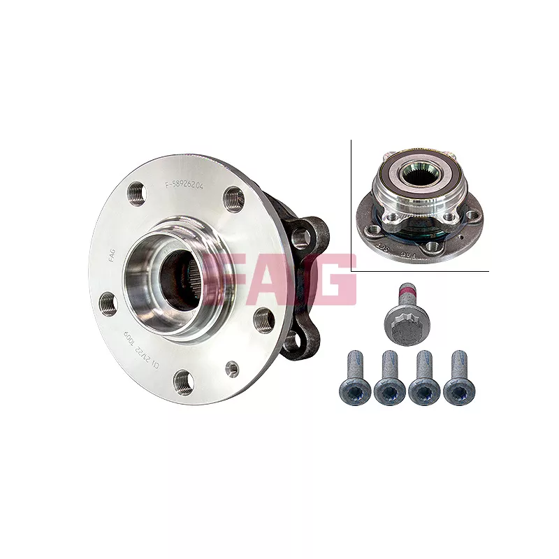 Roulement de roue arrière FAG 713 6110 80