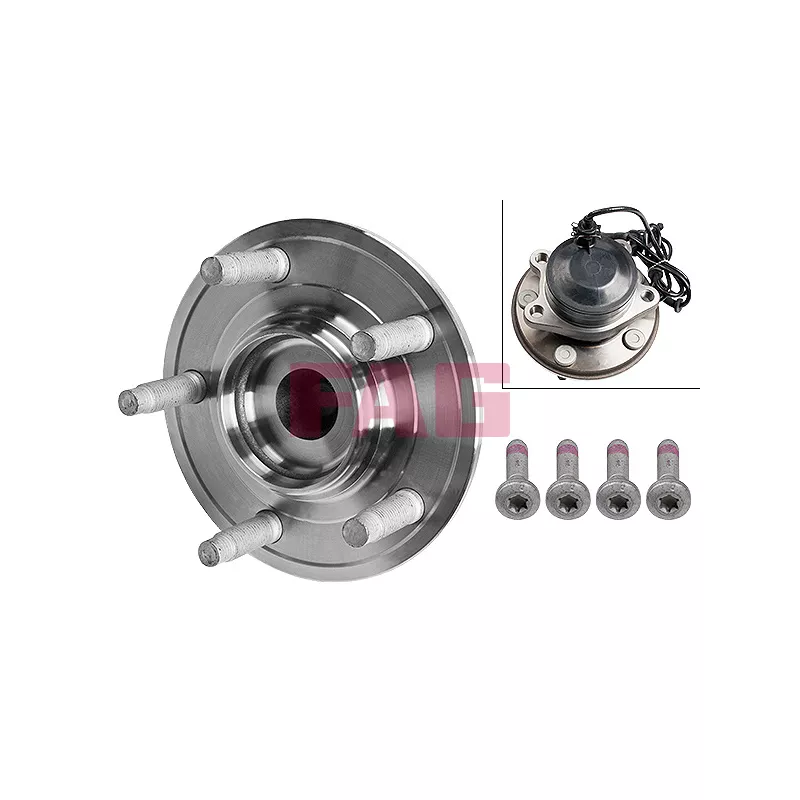 Roulement de roue avant FAG 713 6204 50