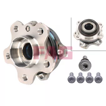 Roulement de roue arrière FAG 713 6497 40