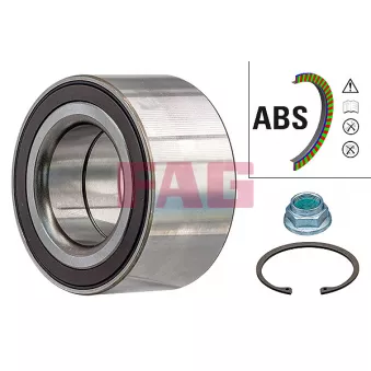Roulement de roue avant FAG 713 6794 20