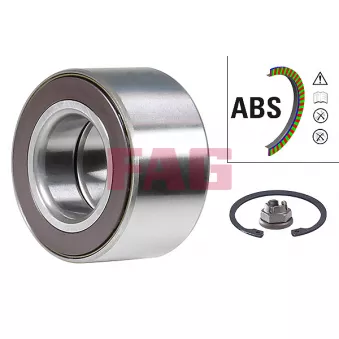 Roulement de roue avant FAG 713 6911 80