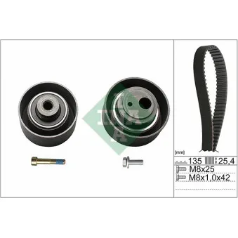 Kit de distribution INA 530 0055 10