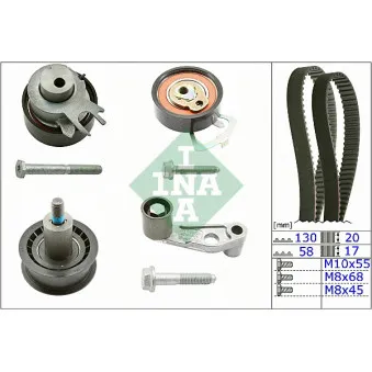 Kit de distribution INA 530 0089 10