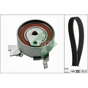Kit de distribution INA 530 0147 10