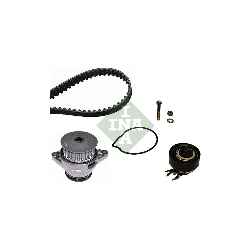 Pompe à eau + kit de courroie de distribution INA 530 0166 30