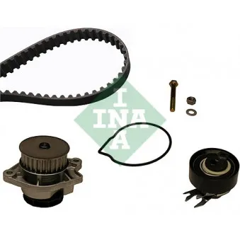 Pompe à eau + kit de courroie de distribution INA 530 0166 31