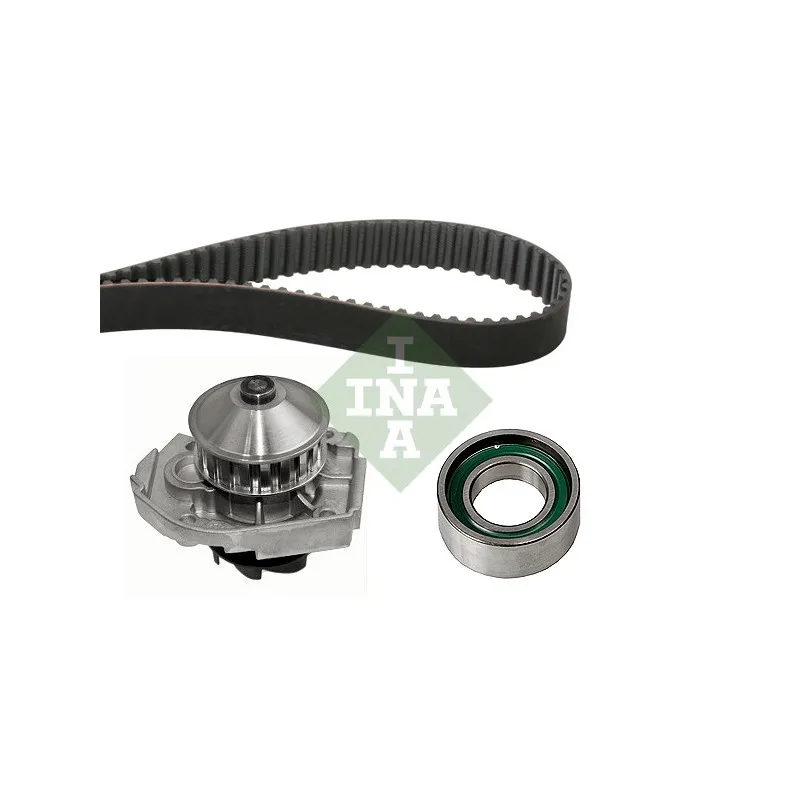 Pompe à eau + kit de courroie de distribution INA 530 0204 30