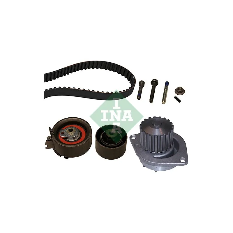 Pompe à eau + kit de courroie de distribution INA 530 0237 30