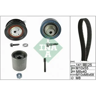 Kit de distribution INA 530 0361 10