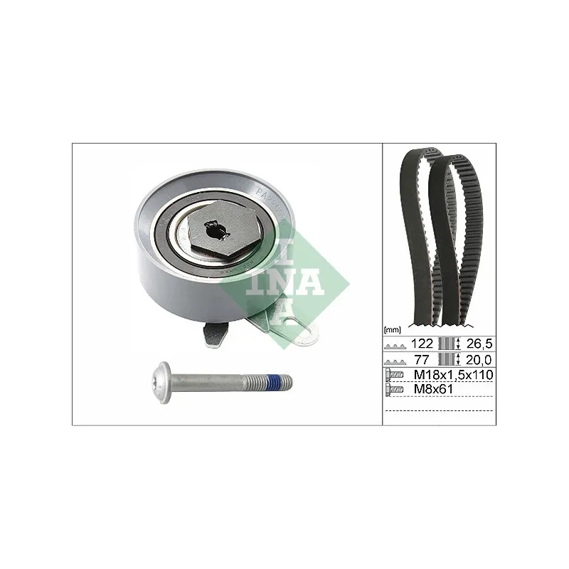 Kit de distribution INA 530 0406 10