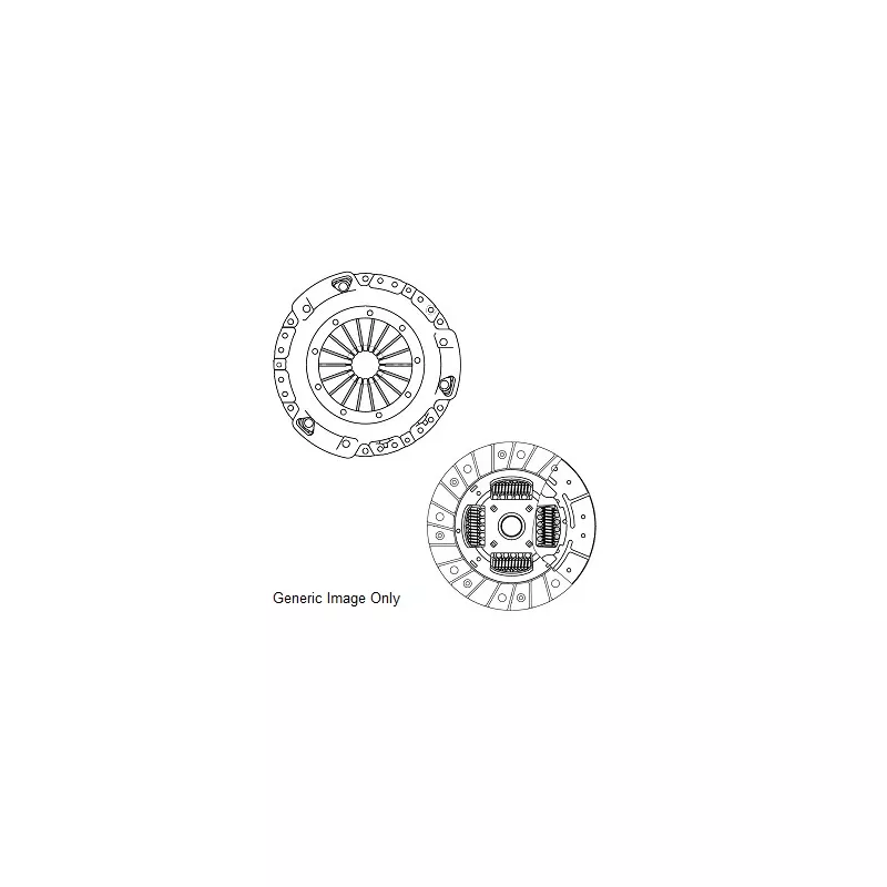 Kit d'embrayage NATIONAL CK10011