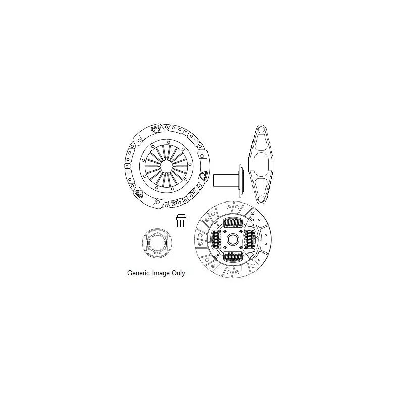 Kit d'embrayage NATIONAL CK10027