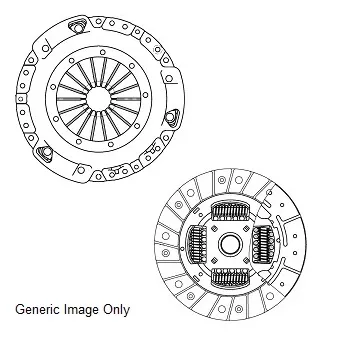 Kit d'embrayage NATIONAL CK10105