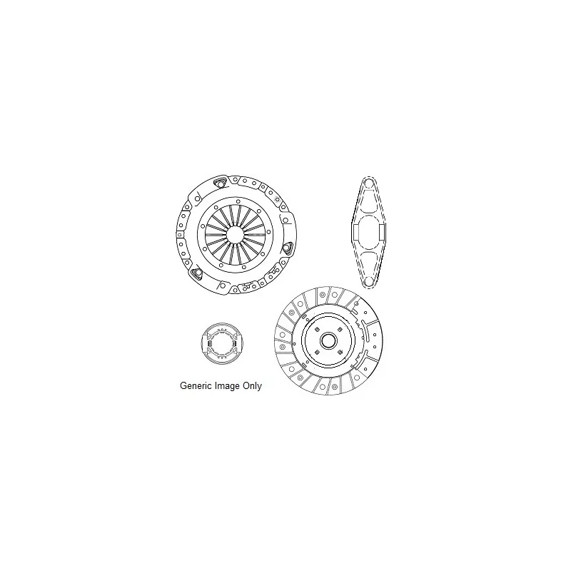 Kit d'embrayage NATIONAL CK10417