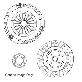 Kit d'embrayage NATIONAL CK9647