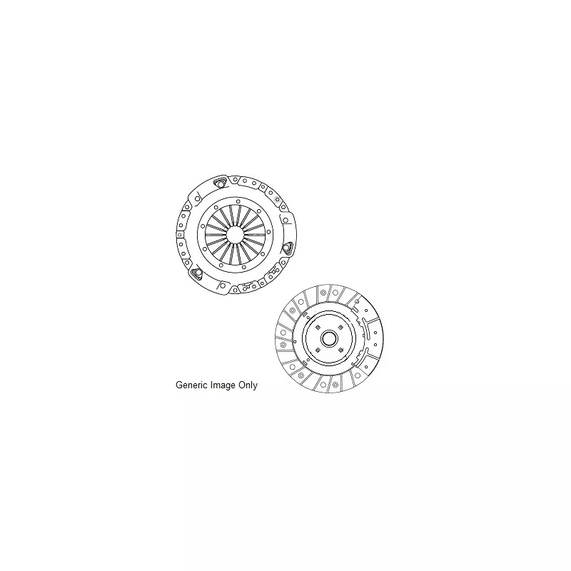 Kit d'embrayage NATIONAL CK9672