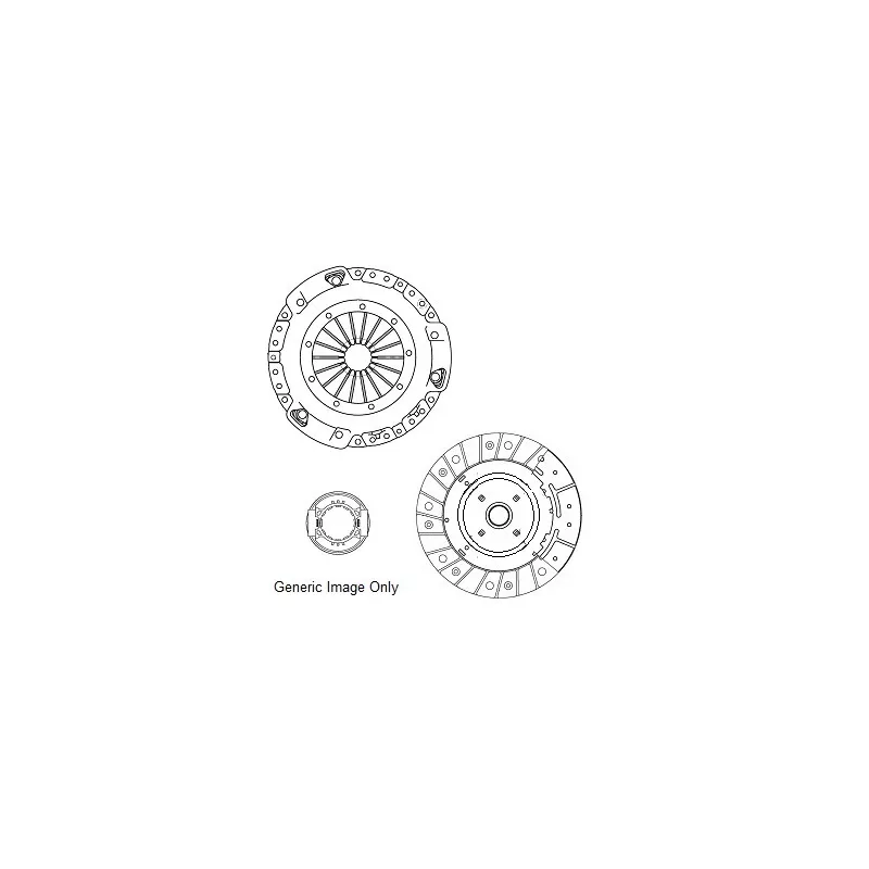 Kit d'embrayage NATIONAL CK9677