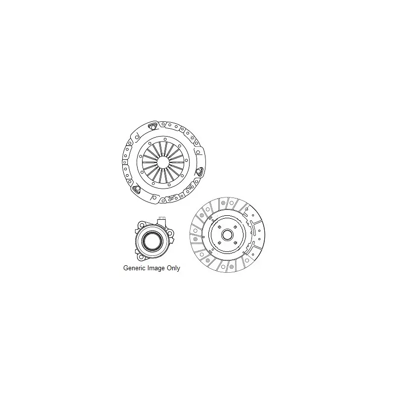 Kit d'embrayage NATIONAL CK9679-15